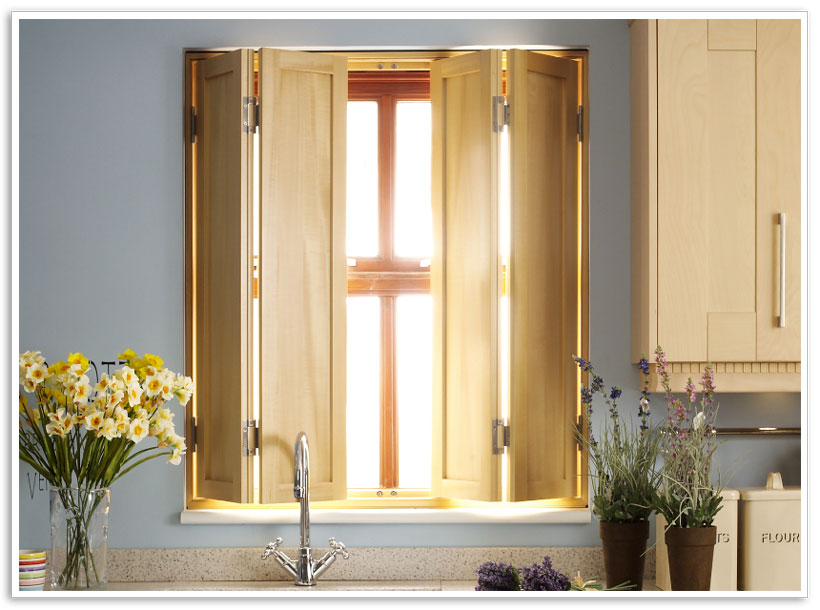 Solid Panels » Teddington Shutters